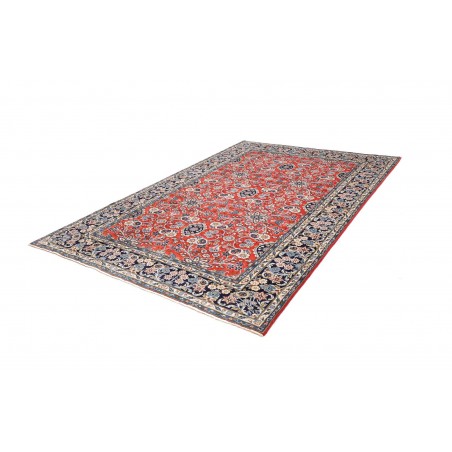 Tappeto Kashan Persia beige grigio 198x292