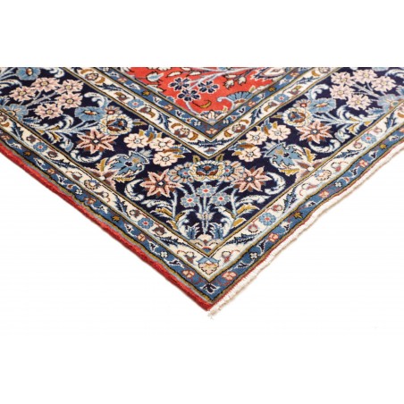 Tappeto Kashan Persia beige grigio 198x292