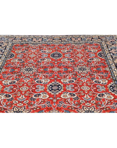 Tappeto Kashan Persia beige grigio 198x292