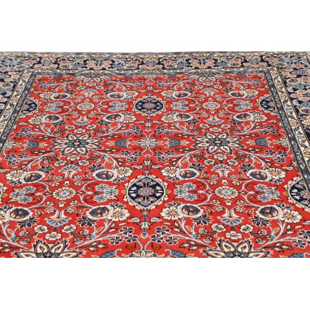Tappeto Kashan Persia beige grigio 198x292