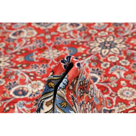 Tappeto Kashan Persia beige grigio 198x292
