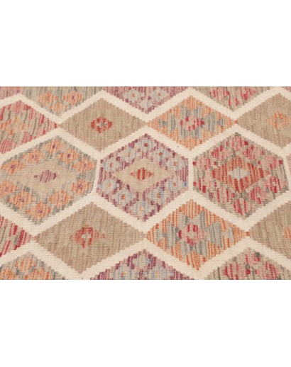 Tappeto Kilim Afghanistan marrone 99x148