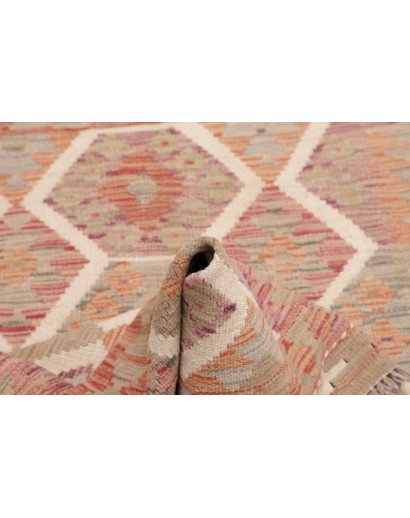 Tappeto Kilim Afghanistan marrone 99x148