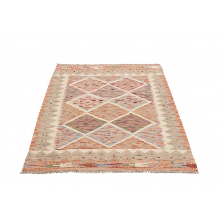 Tappeto Kilim Afghanistan marrone 105x146