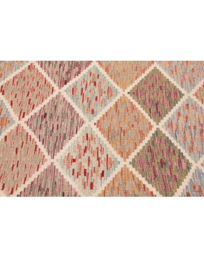 Tappeto Kilim Afghanistan marrone 105x146