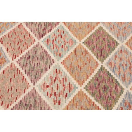 Tappeto Kilim Afghanistan marrone 105x146