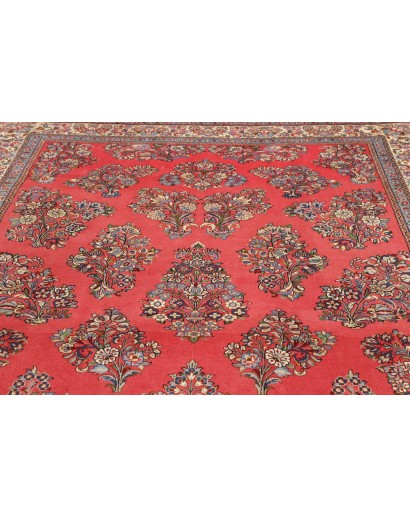 Tappeto Sarough Persia marrone bianco 215x330