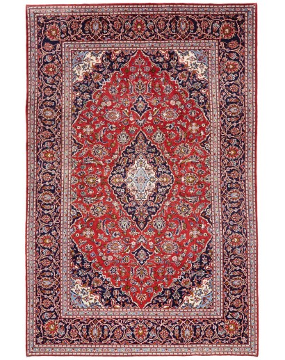 Tappeto Ardakan Persia marrone bianco 206x313