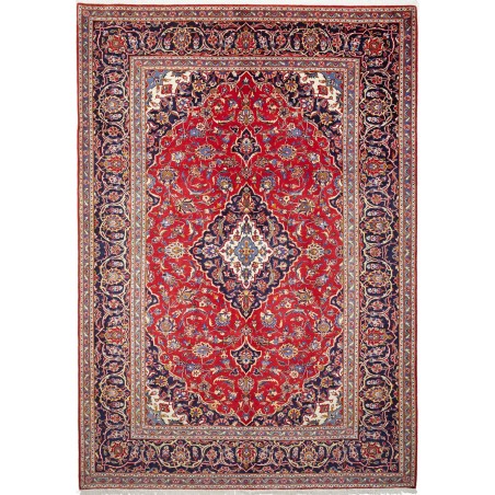 Tappeto Ardakan Persia marrone bianco 203x293