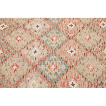 Tappeto Kilim Afghanistan beige marrone 107x154