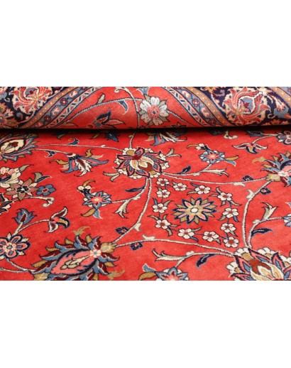 Tappeto Sarough Persia rosso grigio 207x310
