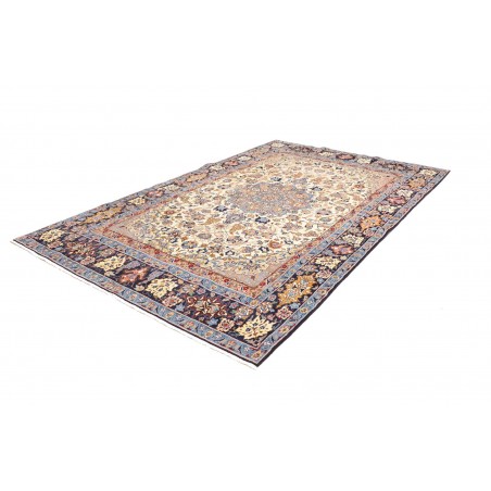 Tappeto Nadjafabad Persia beige grigio 200x313