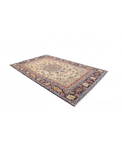 Tappeto Nadjafabad Persia beige grigio 200x313