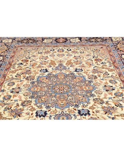Tappeto Nadjafabad Persia beige grigio 200x313