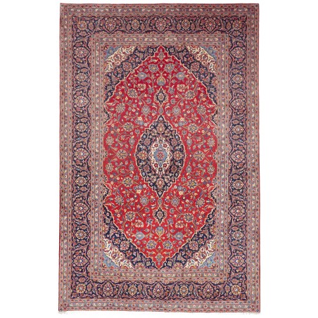 Tappeto Ardakan Persia azzurro giallo 207x318