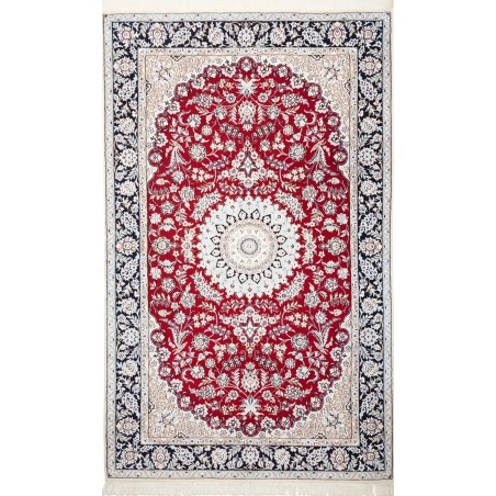 Tappeto Nain 9La Persia bianco marrone 147x246