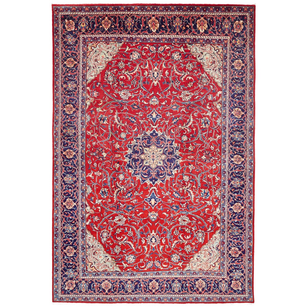 Tappeto Sarough Persia marrone grigio 212x314