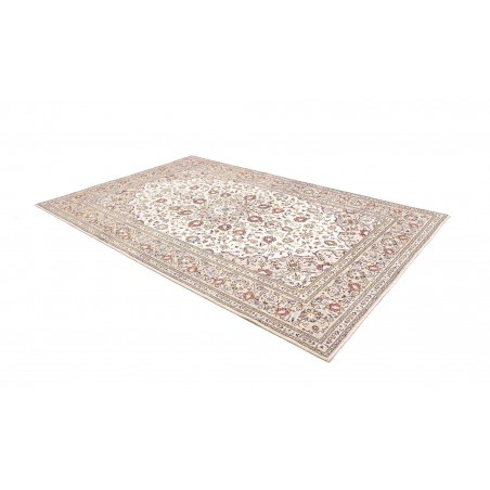 Tappeto Kashan Persia bianco marrone 200x300