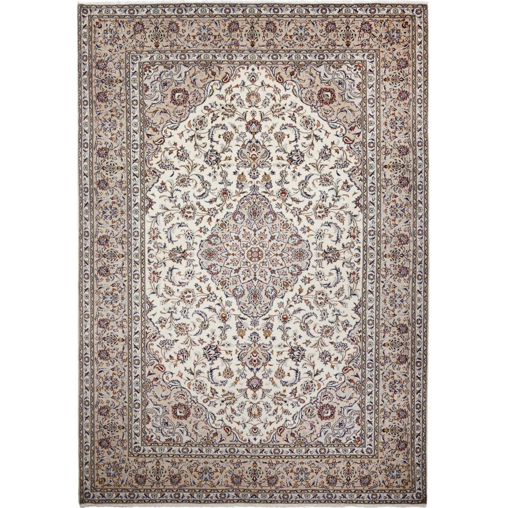 Tappeto Kashan Persia beige 243x350 Tappeto Kashan Persia beige 243x350