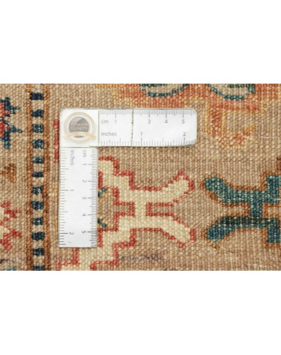 Tappeto Kazak Fine Pakistan bianco marrone 205x297