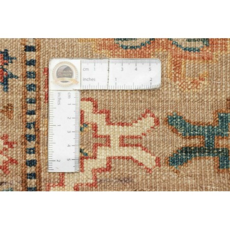 Tappeto Kazak Fine Pakistan bianco marrone 205x297