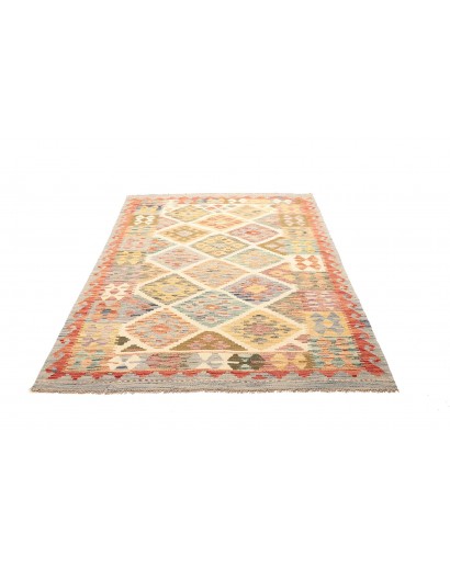 Tappeto Kilim Afghanistan giallo 148x201