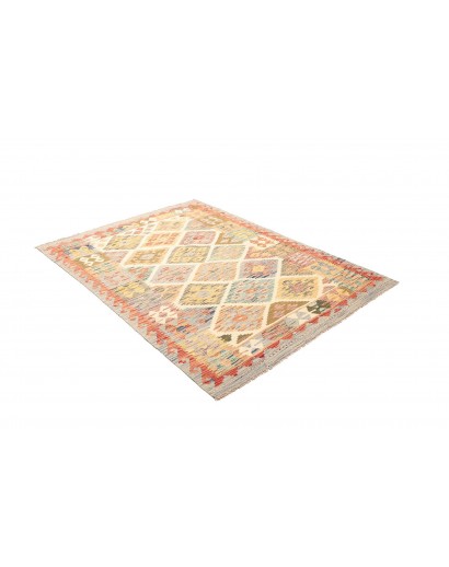 Tappeto Kilim Afghanistan giallo 148x201