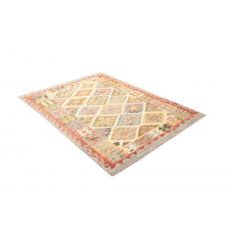 Tappeto Kilim Afghanistan giallo 148x201