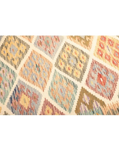 Tappeto Kilim Afghanistan giallo 148x201