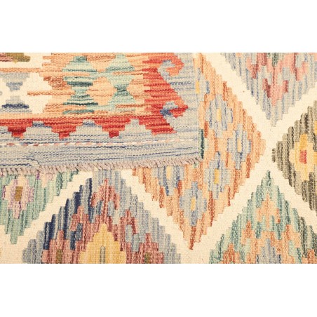 Tappeto Kilim Afghanistan giallo 148x201