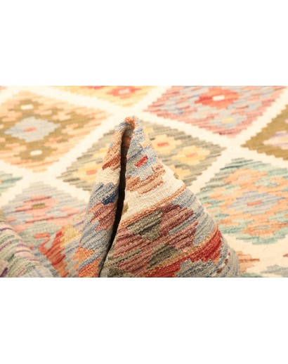 Tappeto Kilim Afghanistan giallo 148x201