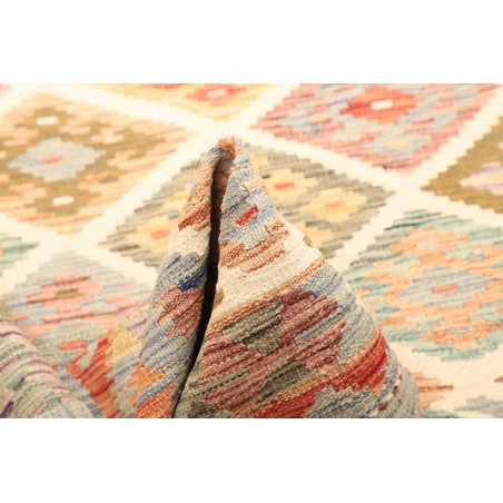 Tappeto Kilim Afghanistan giallo 148x201