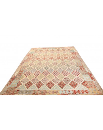 Tappeto Kilim Afghanistan marrone 207x296