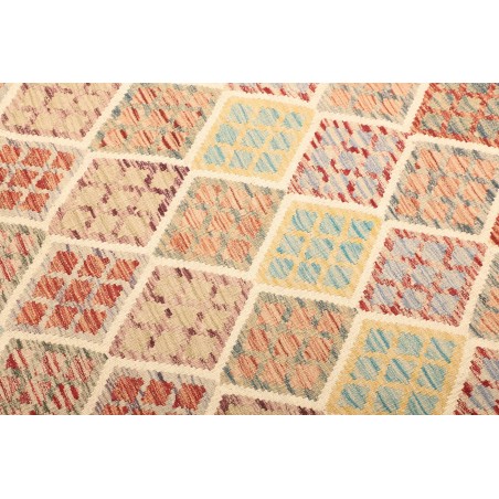 Tappeto Kilim Afghanistan marrone 207x296