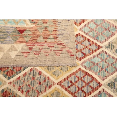Tappeto Kilim Afghanistan marrone 207x296