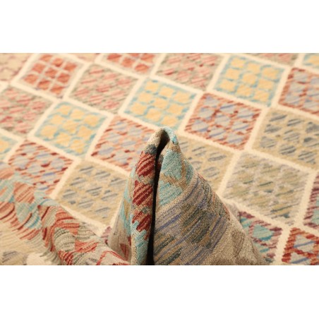 Tappeto Kilim Afghanistan marrone 207x296