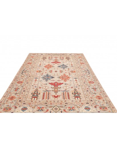 Tappeto Kazak Fine Pakistan giallo marrone 200x299