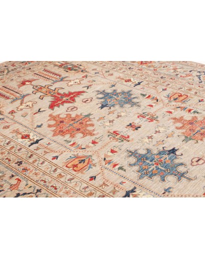 Tappeto Kazak Fine Pakistan giallo marrone 200x299