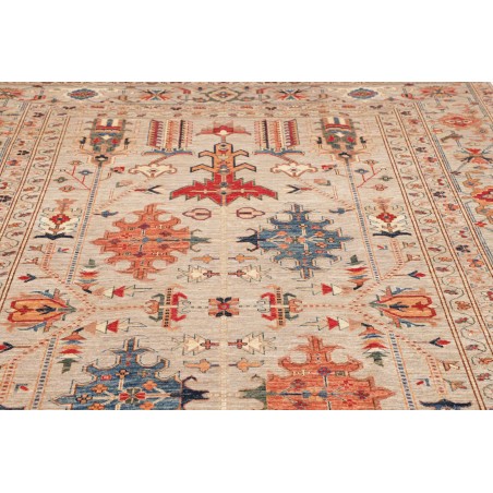 Tappeto Kazak Fine Pakistan giallo marrone 200x299