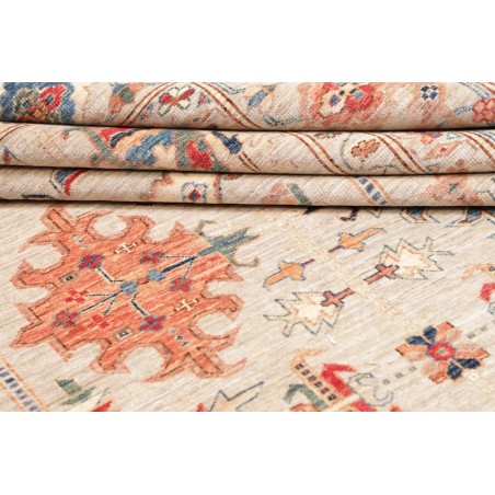 Tappeto Kazak Fine Pakistan giallo marrone 200x299