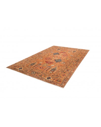 Tappeto Kazak Fine Pakistan arancione 209x305