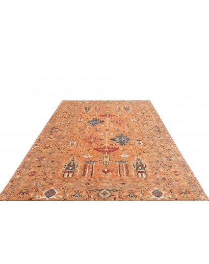 Tappeto Kazak Fine Pakistan arancione 209x305