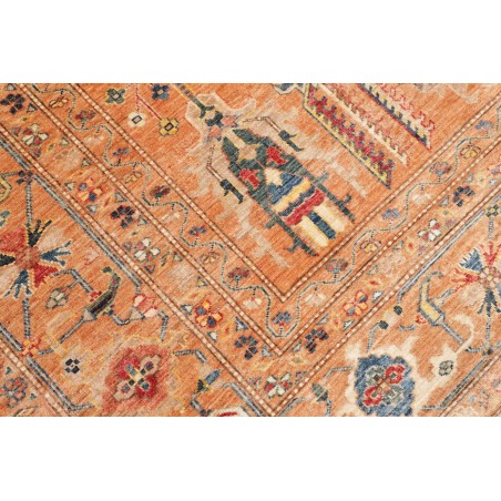 Tappeto Kazak Fine Pakistan arancione 209x305