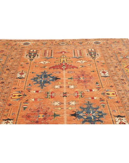 Tappeto Kazak Fine Pakistan arancione 209x305