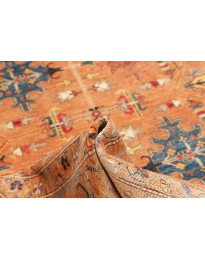 Tappeto Kazak Fine Pakistan arancione 209x305