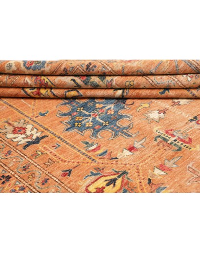 Tappeto Kazak Fine Pakistan arancione 209x305