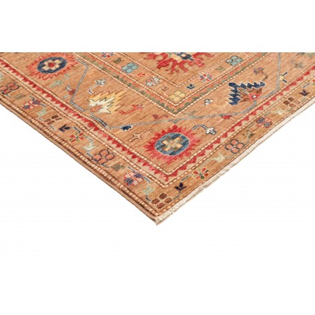 Tappeto Kazak Fine Pakistan marrone arancione 205x296