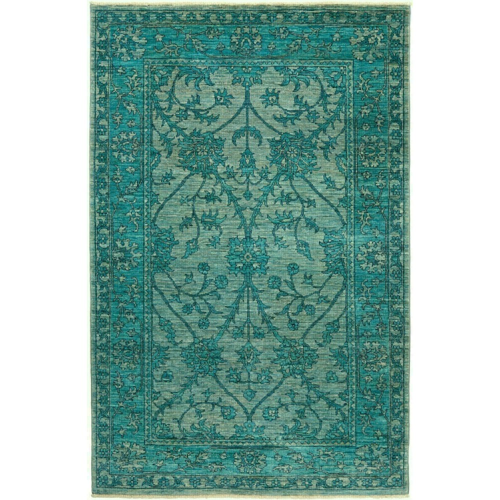 Tappeto Zigler Fine Pakistan verde grigio 121x182