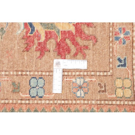 Tappeto Kazak Fine Pakistan marrone arancione 205x296