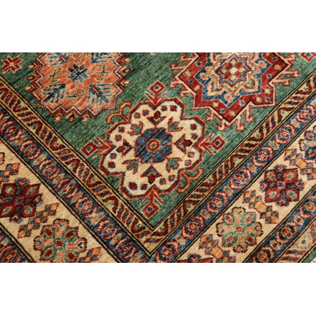 Tappeto Kazak Fine Pakistan bianco giallo 148x202